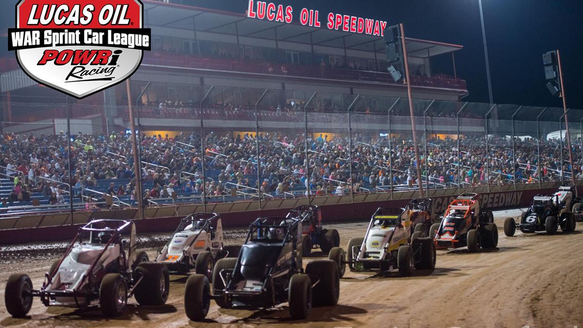 WAR SPRINTS RELEASE HOCKETT/MCMILLIN MEMORIAL FORMAT &amp; SPLIT PRELIMINARY NIGHTS!