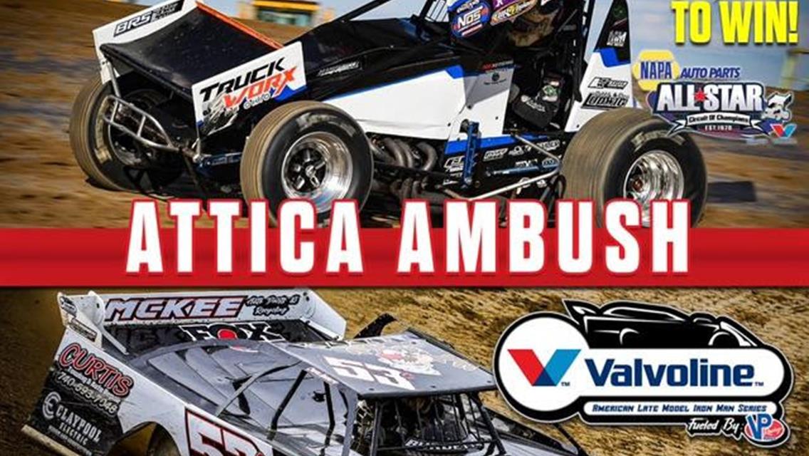 Attica, Butler &amp; Eldora Speedway Await Valvoline American Late Model Iron-Man Series on Labor Day Weekend