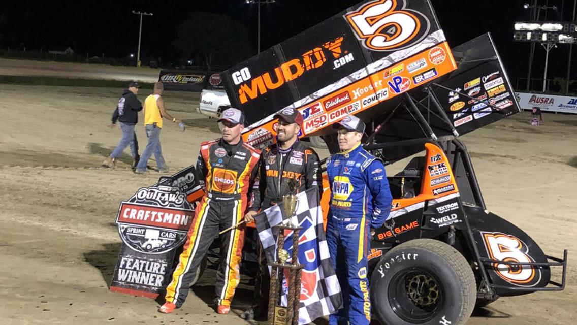 Gravel gets third Outlaws win of 2018