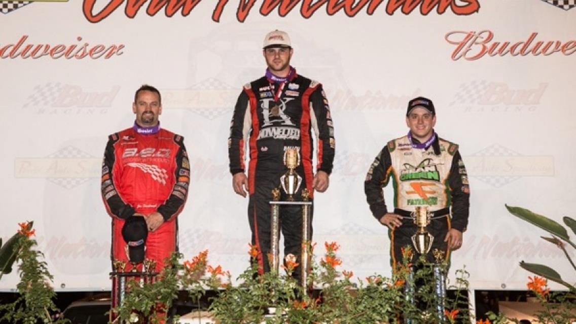 BALLOU DOMINATES FLAG-TO-FLAG &quot;OVAL NATIONALS&quot; PRELIMINARY
