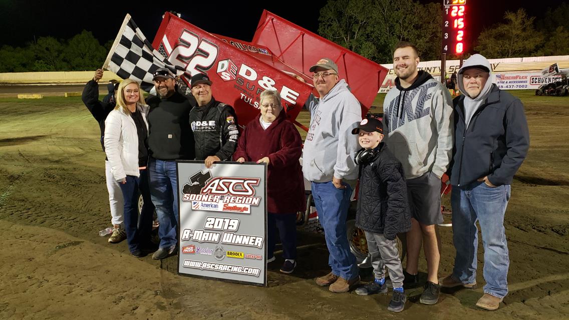 Sean McClelland Is The Man With ASCS Sooner Region At Creek County Speedway