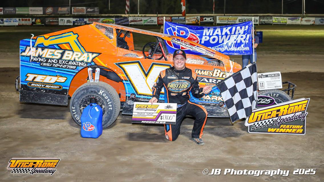 Talbot sweeps modified &amp; sportsman features!