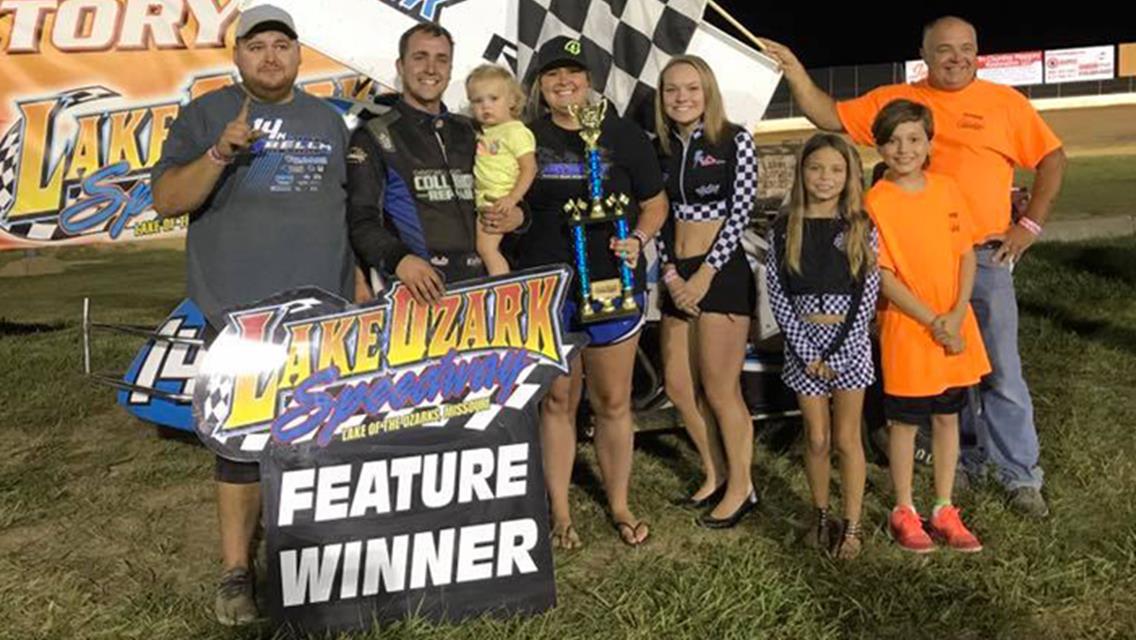 Bellm Banks another Lake Ozark Speedway Win
