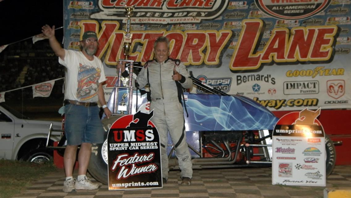JP III in CLS Victory Lane July 8 along with &quot;Steiny&quot;
