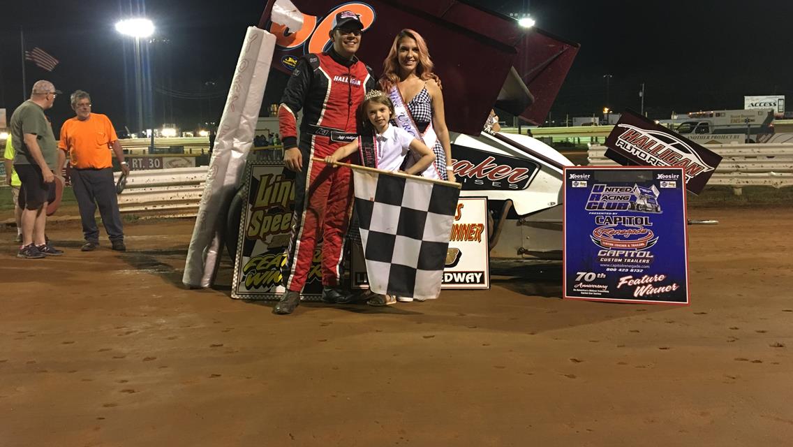 HALLIGAN WINS 358/360 CHALLENGE