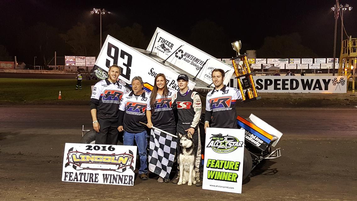 Sheldon Haudenschild Earns First Ever Arctic Cat All Star Win at Lincoln Speedway