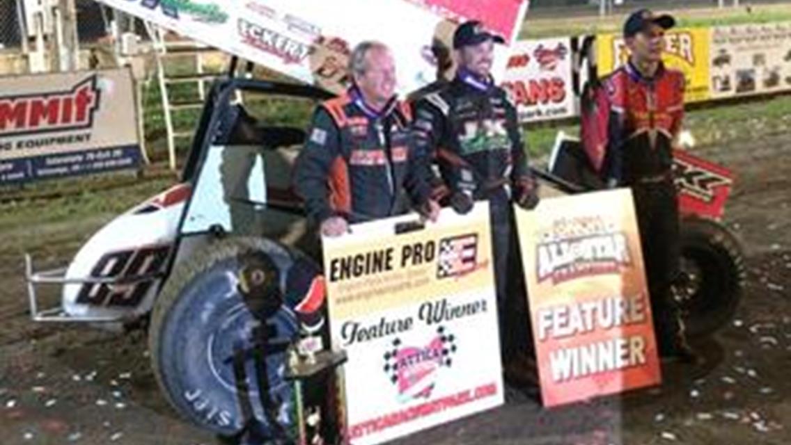 Darrah wins Attica Allstars