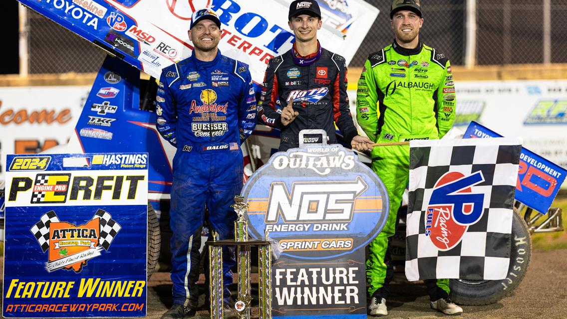 Knoxville &amp; Huset&#39;s Highlight Bill Balog&#39;s Rookie Season with the World of Outlaws Sprint car Series in 2024