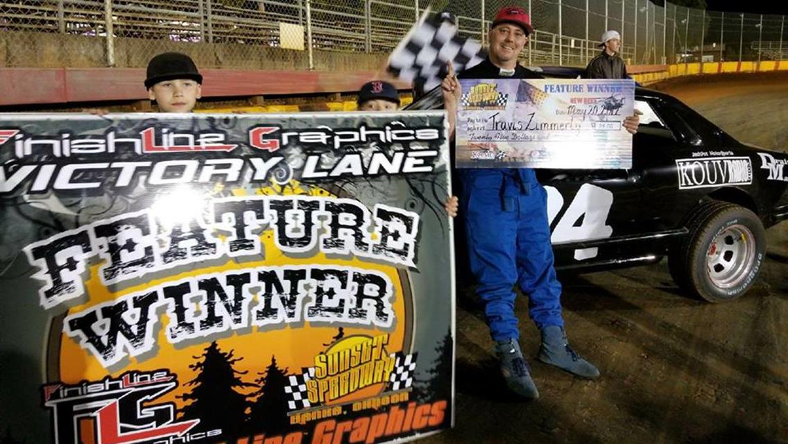 Tenney, Brookshire, Martinez, Watts, And Zimmerly Capture SSP Armed Forces Night Victories