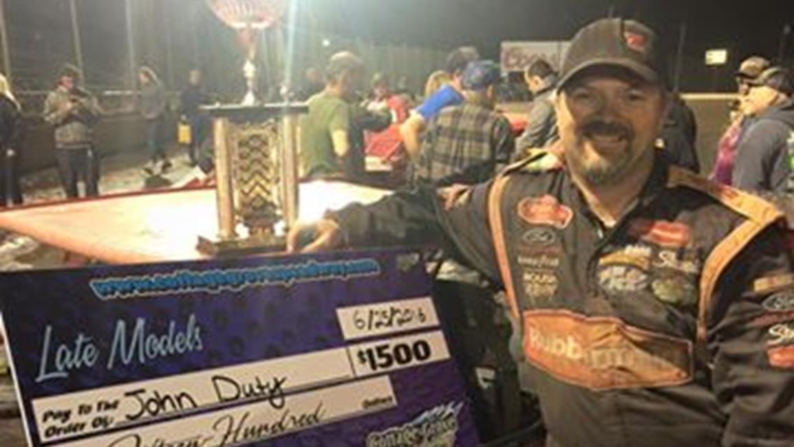 John Duty Wins CGS Logger’s Cup; Mayden And Maricle Also Pick Up Wins