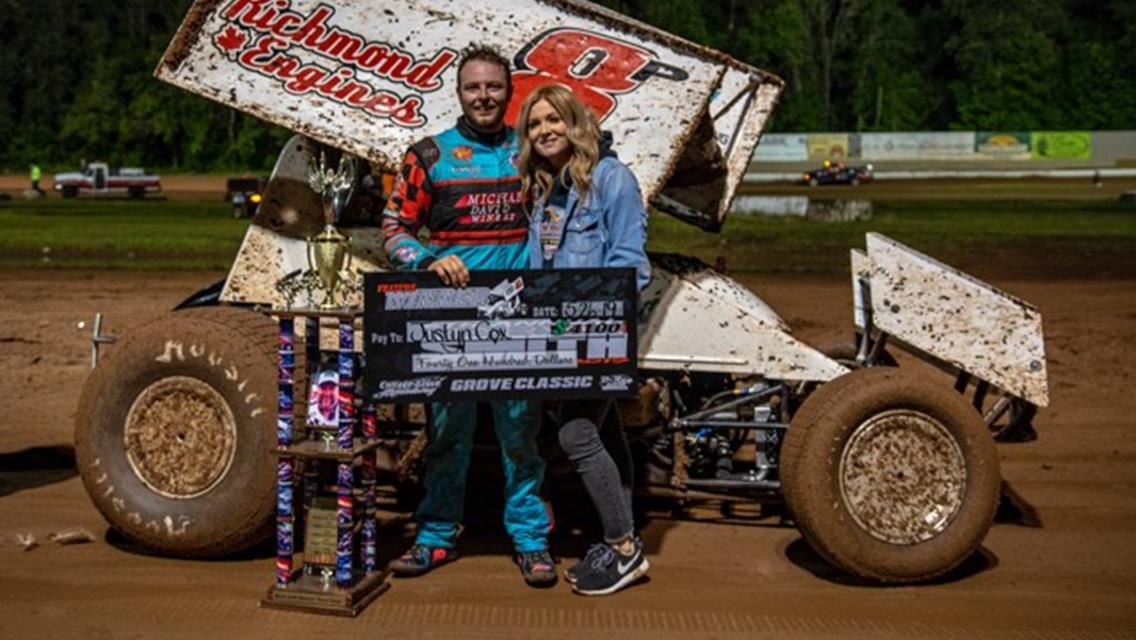 Justyn Cox Wins 2019 Marvin Smith Memorial Grove Classic; Nick Evans Scores Northwest Focus Midget Series Victory