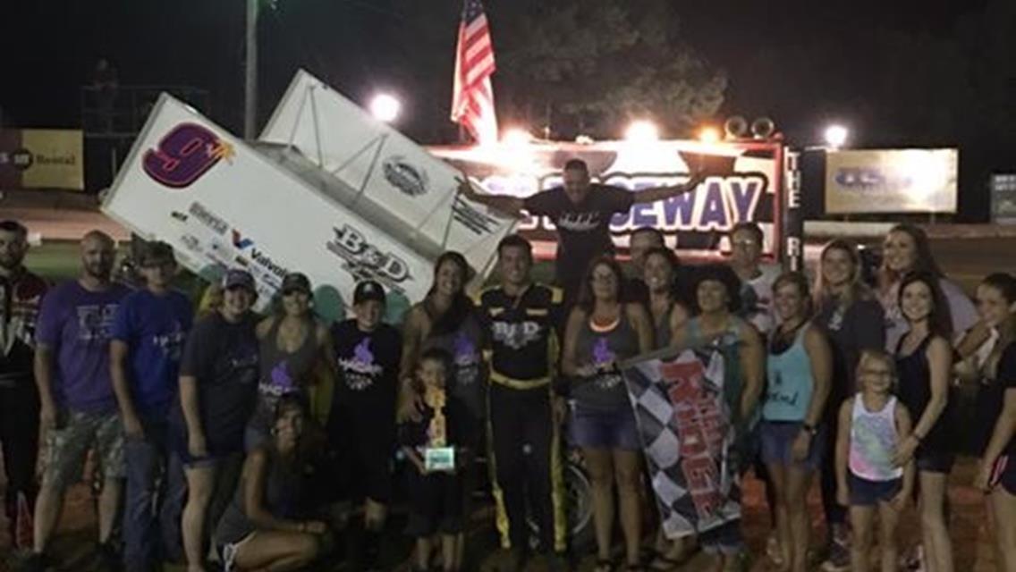 Hagar Sweeps Show at Crowley’s Ridge Raceway for Fifth Win of Season