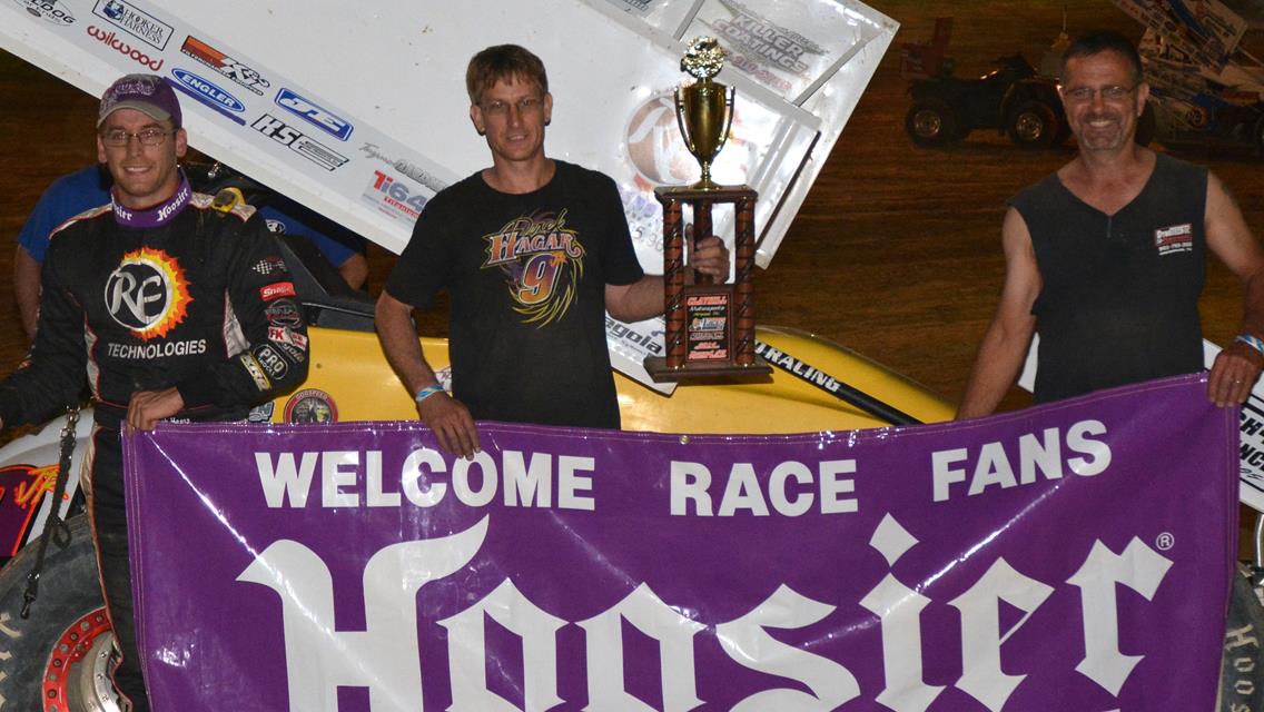 Hagar streaks to 3-4-3 in USCS Speedweek 2014 competition at Clayhill