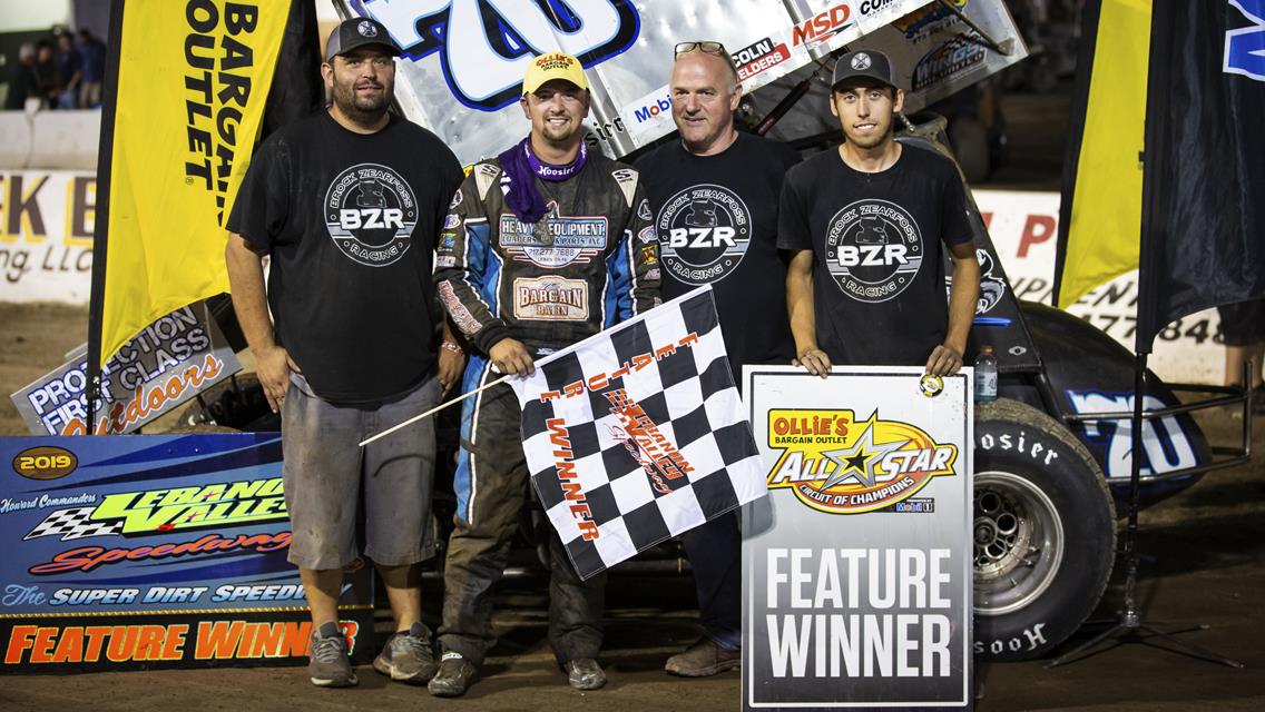 Brock Zearfoss caps All Star swing through New York with $7,000 win at Lebanon Valley Speedway; Attica, Eldora next