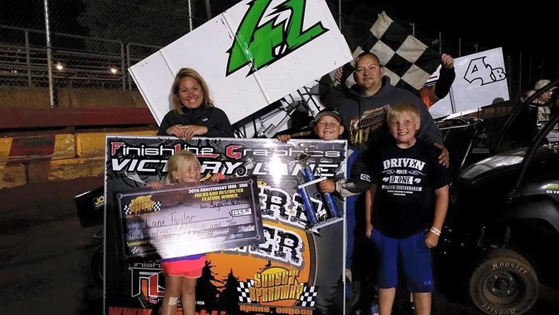 Campos And Yeack Win Schram Brothers Excavating Twin 50’s; A. Case, Broadwell, And Taylor Also Collect August 6th SSP Wins