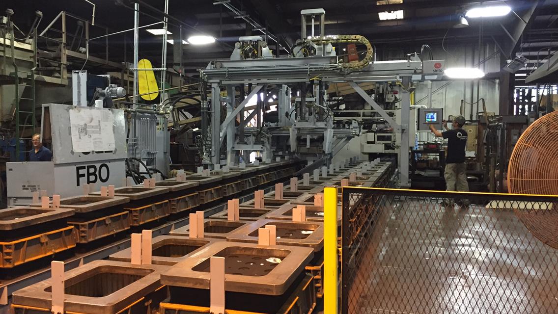 T&amp;L Foundry Updates Mold Handling Line To Roberts Sinto