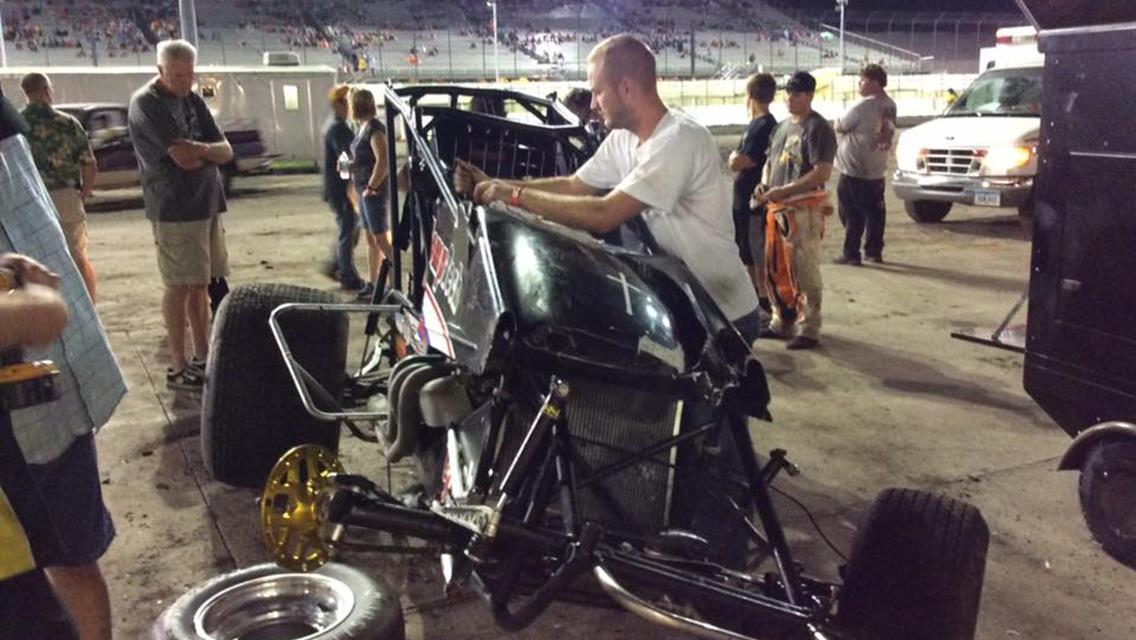 Dakota Recovering After Vicious Crash at Knoxville