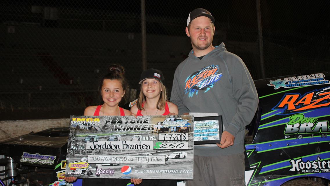 J. Williamson, Braaten, And Osborne Get July 7th CGS Wins