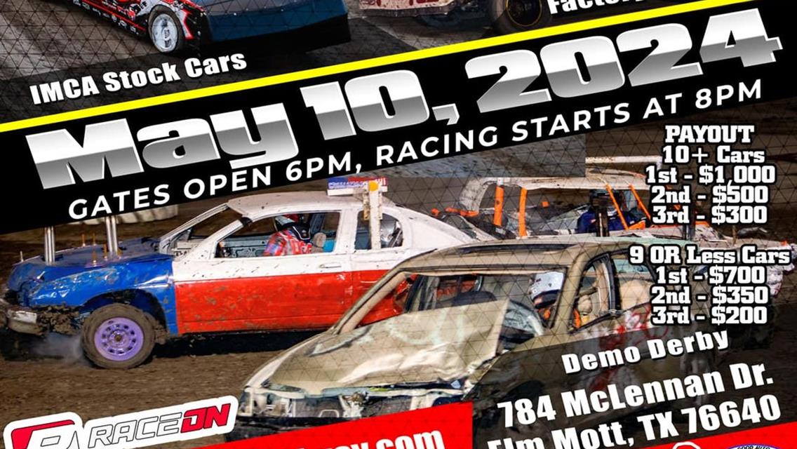 BYOT Demo Derby and Weekly Racing Action - 5/10/24