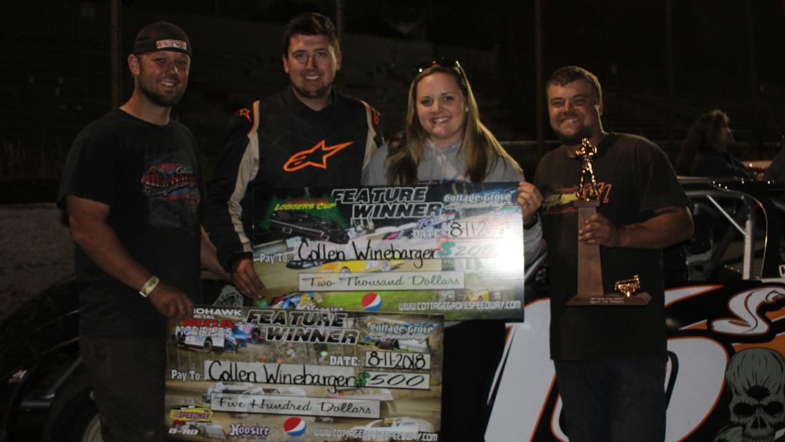 Collen Winebarger Sweeps Logger’s Cup Weekend; Barley And E. Ashley Also Get Saturday Wins