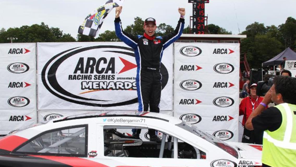 Benjamin takes Winchester ARCA 200 checkers