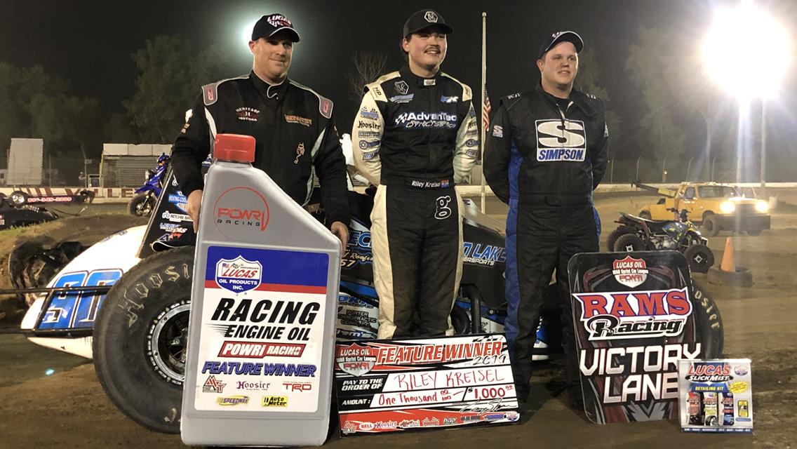 KREISEL TREADS VALLEY CUSHION FOR FOURTH WAR WIN