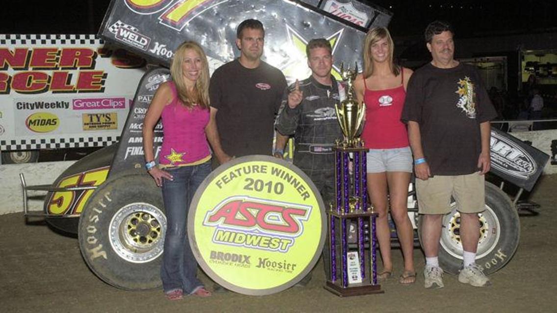 Shane Stewart Snares ASCS Midwest Win at I-80!