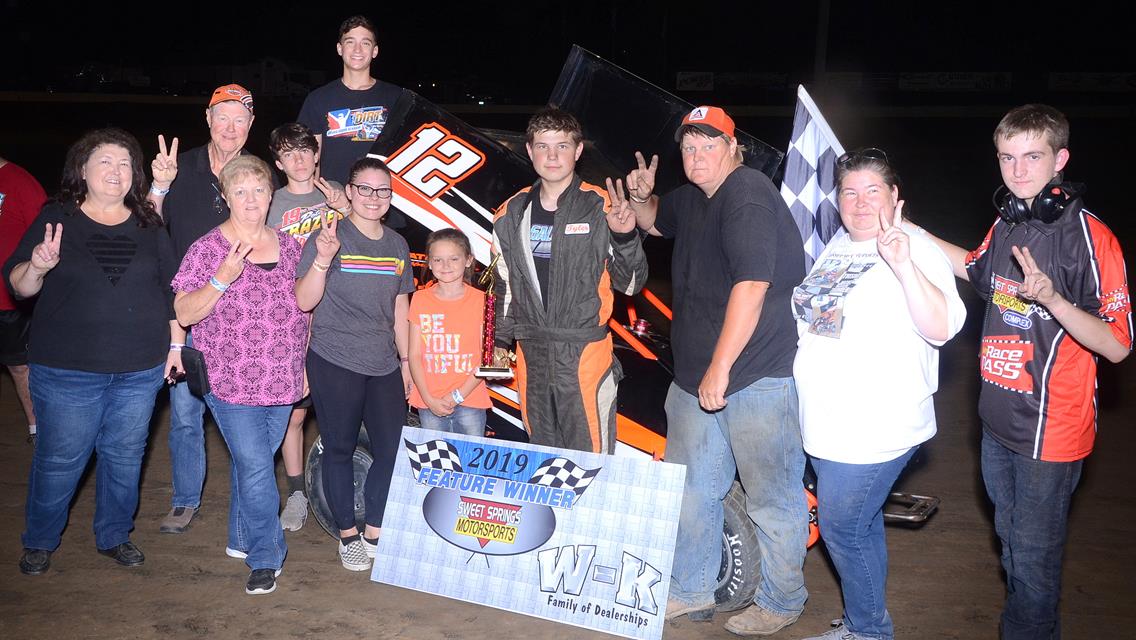 Goodno, Davenport triumph at Sweet Springs; Porter doubles up
