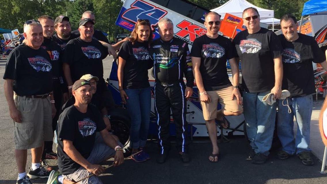 Swindell Records Top Five During Winged Midget Pavement Debut