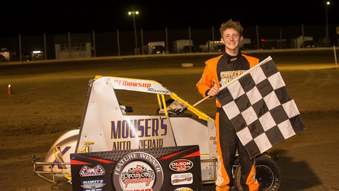 Partridge Scores Junior Sprint Jam! Stout, Bolton, Lee, Naida and Hoyer Pick Up Wins at Circus City Speedway