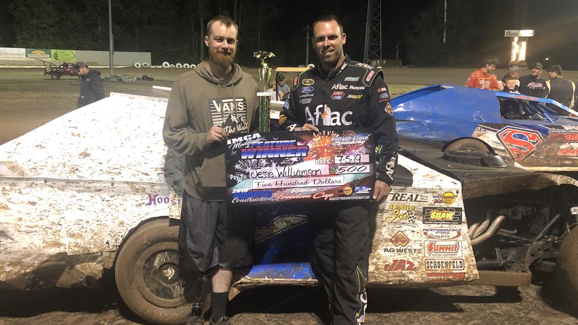 B. Hand, Robustelli, And J. Williamson Win Night Two Of CGS Hoppes Construction Freedom Cup