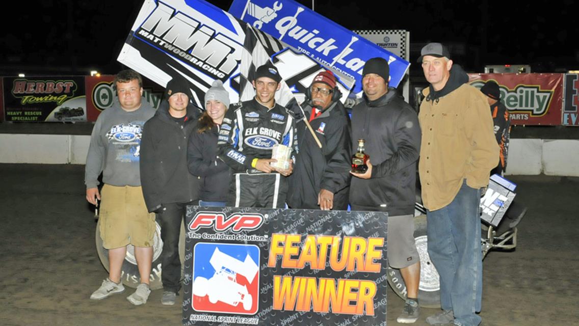 Bryan Clauson Breaks Through for First NSL Win at I-80 Speedway!