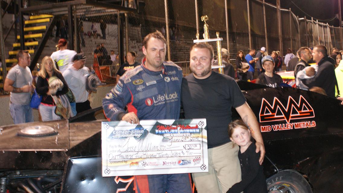 Jesse Williamson Wins Fourth CGS Modified Nationals Title; Horner And Pierce Also Pick Up Wins