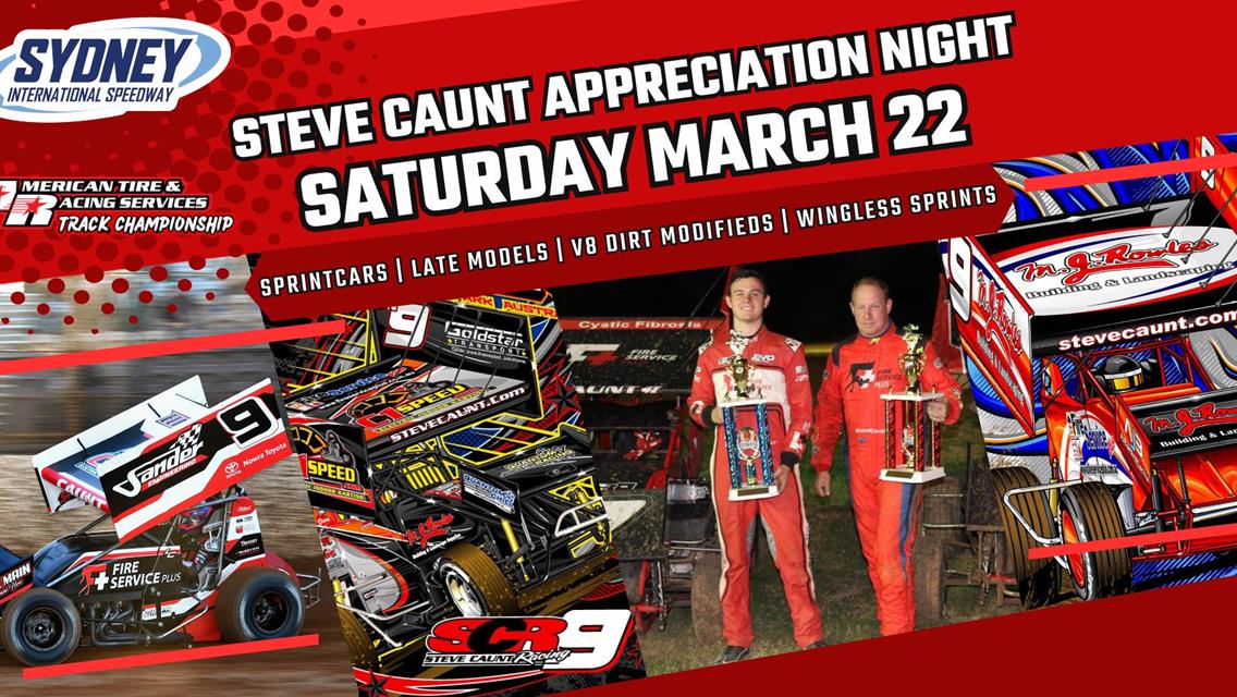STEVE CAUNT APPRECIATION NIGHT