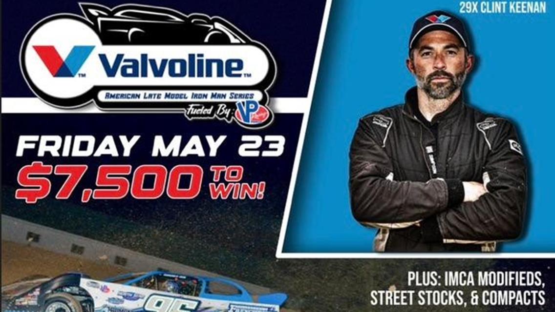Michigan Tripleheader May 23-25 Next for Valvoline American Late Model Iron-Man Series