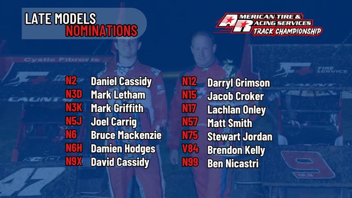 Other Nominations Are In - Steve Caunt Appreciation Night