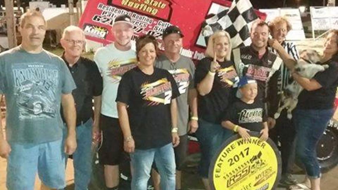 Blurton Captures Third Win of the Season and Increases URSS Points Lead