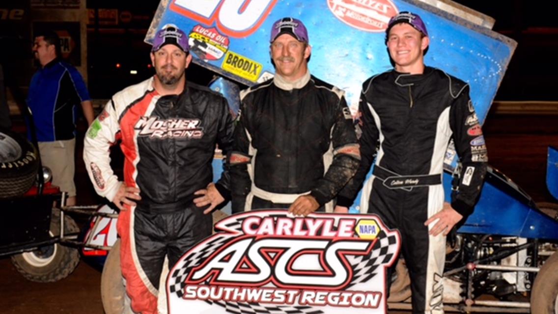 Rick Ziehl Shines At Arizona Speedway With The Carlyle Tools ASCS Southwest Region