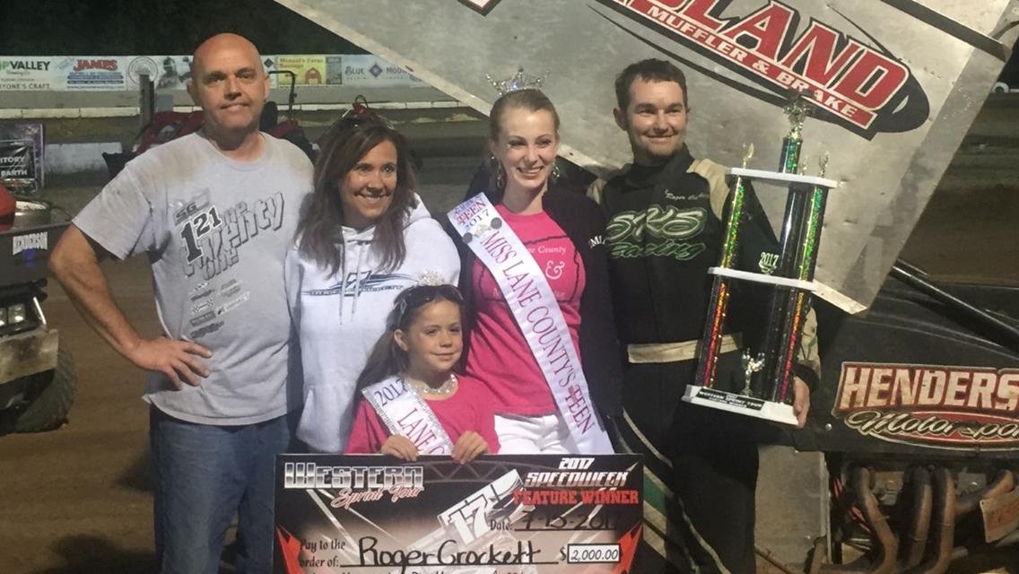 Roger Crockett Caps Off Speedweek Northwest With Second Win; Justyn Cox Overall Champion