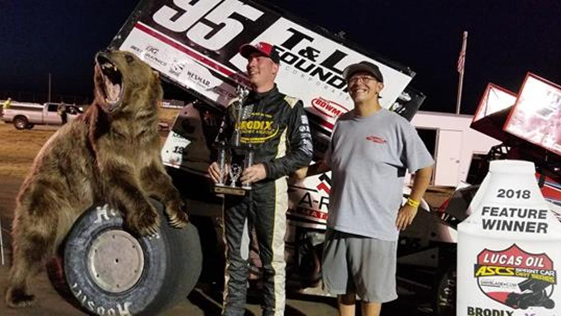 Victory Lane with Adam the Grizzly Bear Highlights Covington’s Week of Strong Runs
