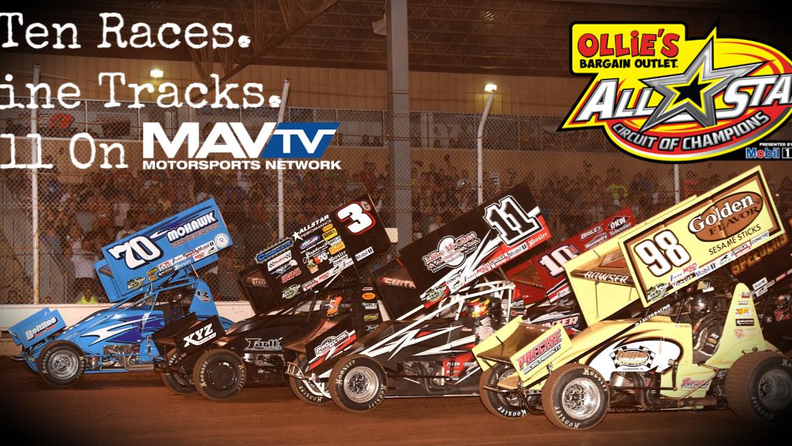 MAVTV Motorsports Network to broadcast ten All Star Circuit of Champions events in 2019