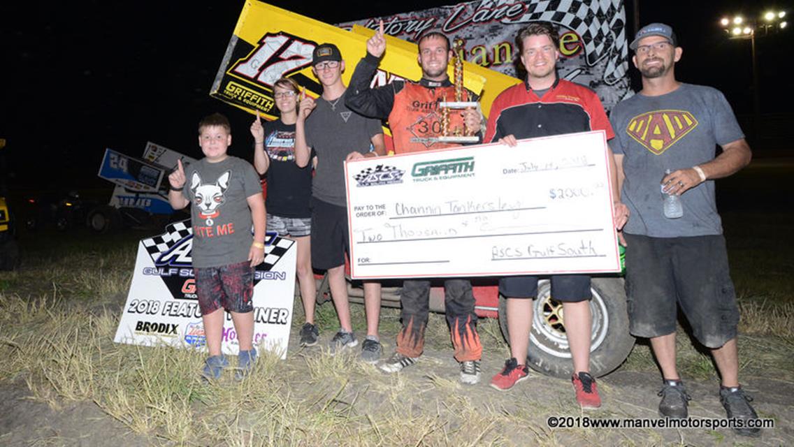 Channin Tankersley Wins With ASCS Gulf South At Golden Triangle Raceway Park