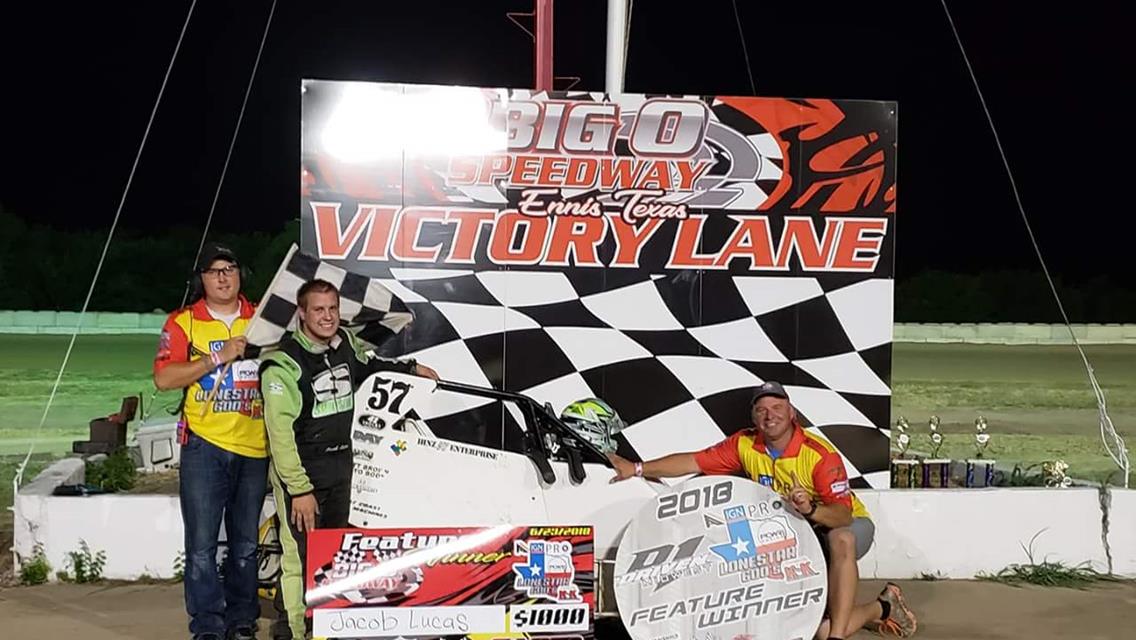 Lucas &amp; Townsend Take The Checkers at Big O Speedway