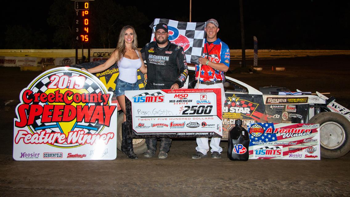 Gustin Tops USMTS At Creek County Speedway