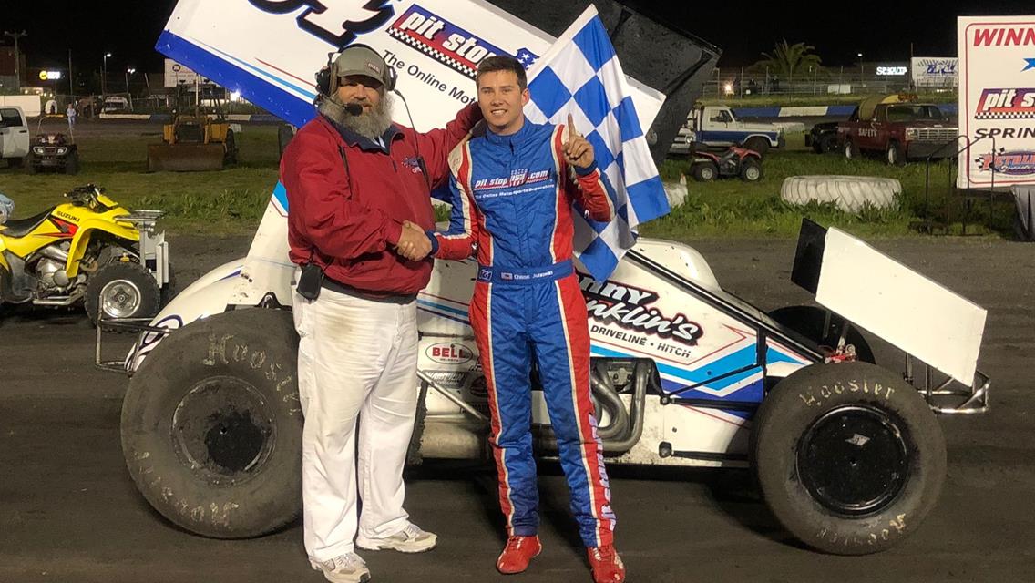 Chase Johnson Hustles to Dominant Victory at Petaluma Speedway