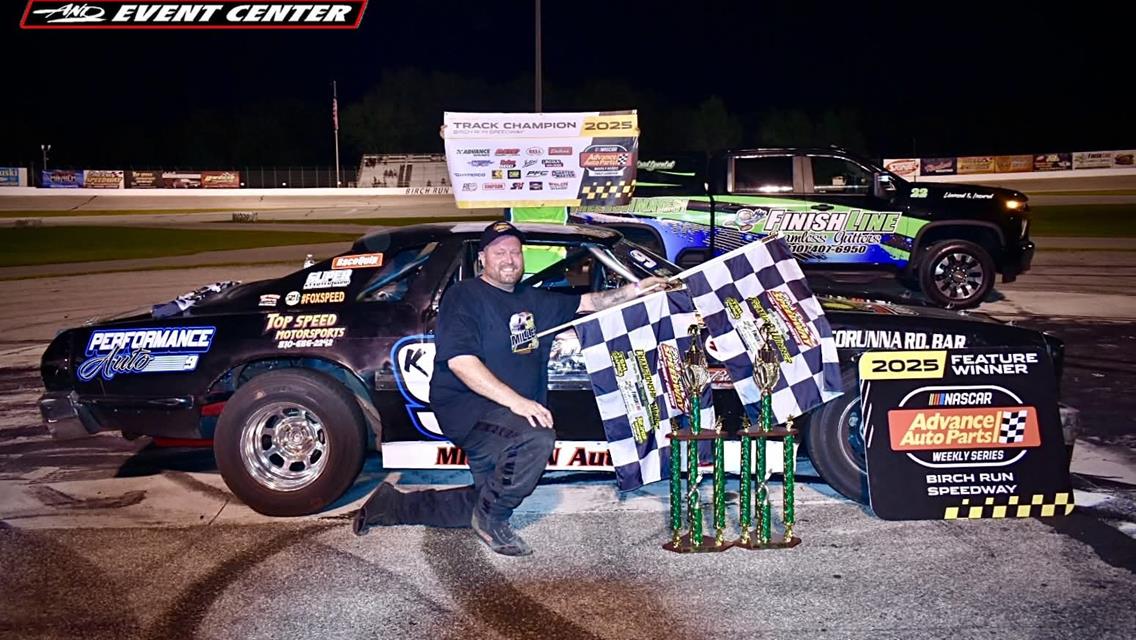 Feature winners equal Champions to wrap up 2025 weekly racing season at Birch Run!