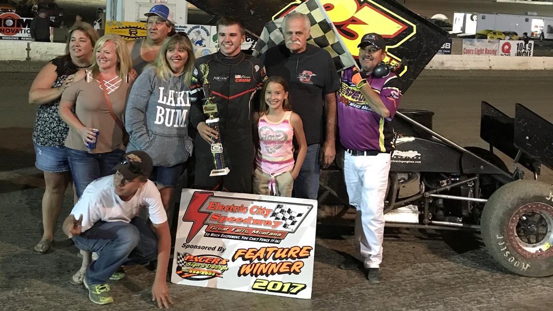 Adams and Crum Split NSA Series Doubleheader at Electric City Speedway