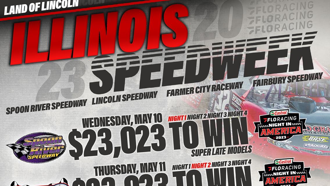 Illinois Speedweek Starts Two Weeks from Today