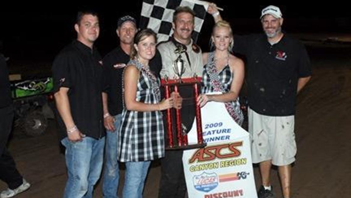 Ziehl Earns First ASCS Canyon Win in Hank Arnold M