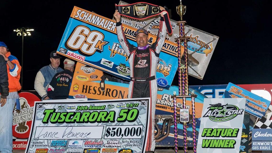 Lance Dewease scores richest payday in Port Royal Speedway history